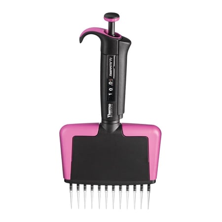 Thermo Fisher - Manual 12-Channel Pipette - F2-12-10 (Certified Refurbished)